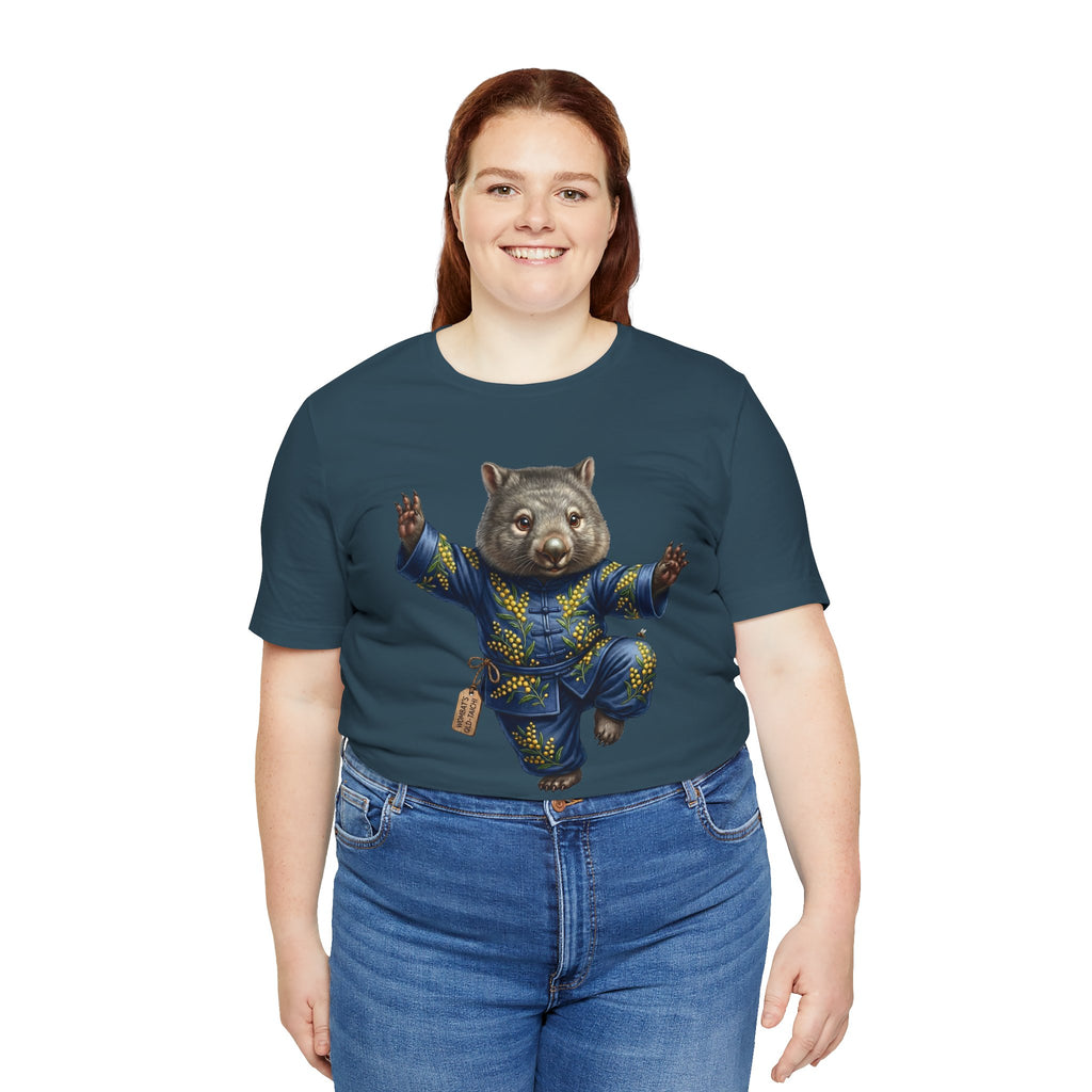 The Zen Wombat: Tai Chi Master T-Shirt