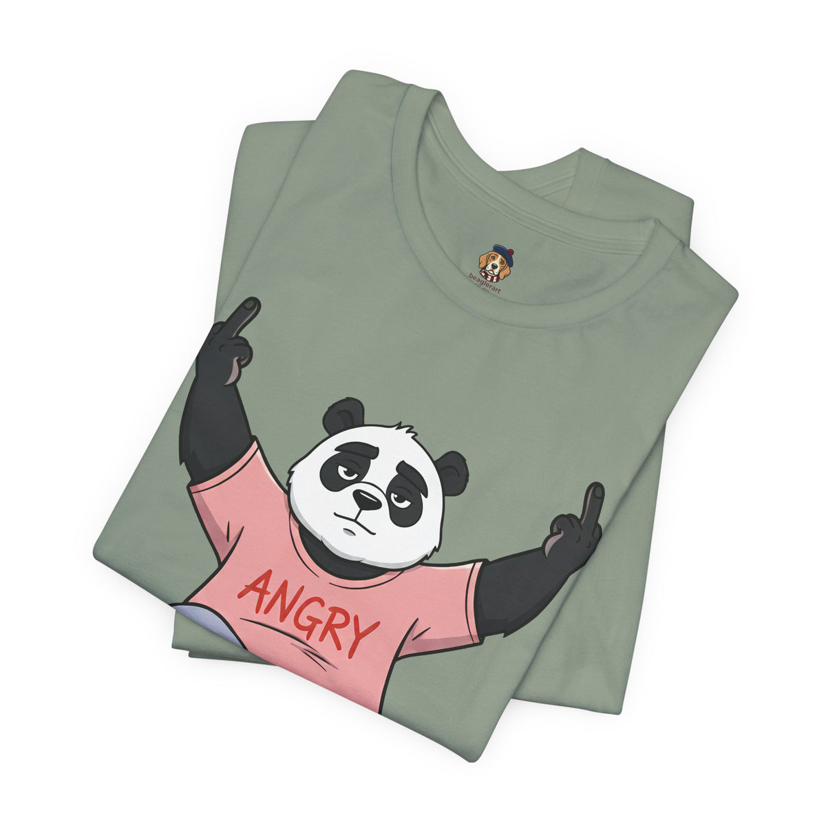 Angry Panda: Unapologetic Rage Graphic Tee