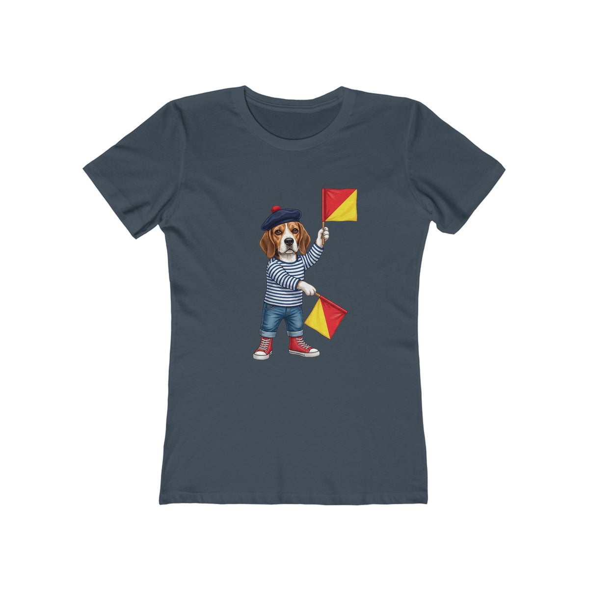 The Stray Signal Beagle Graphic Tee | Wild Follies Collection