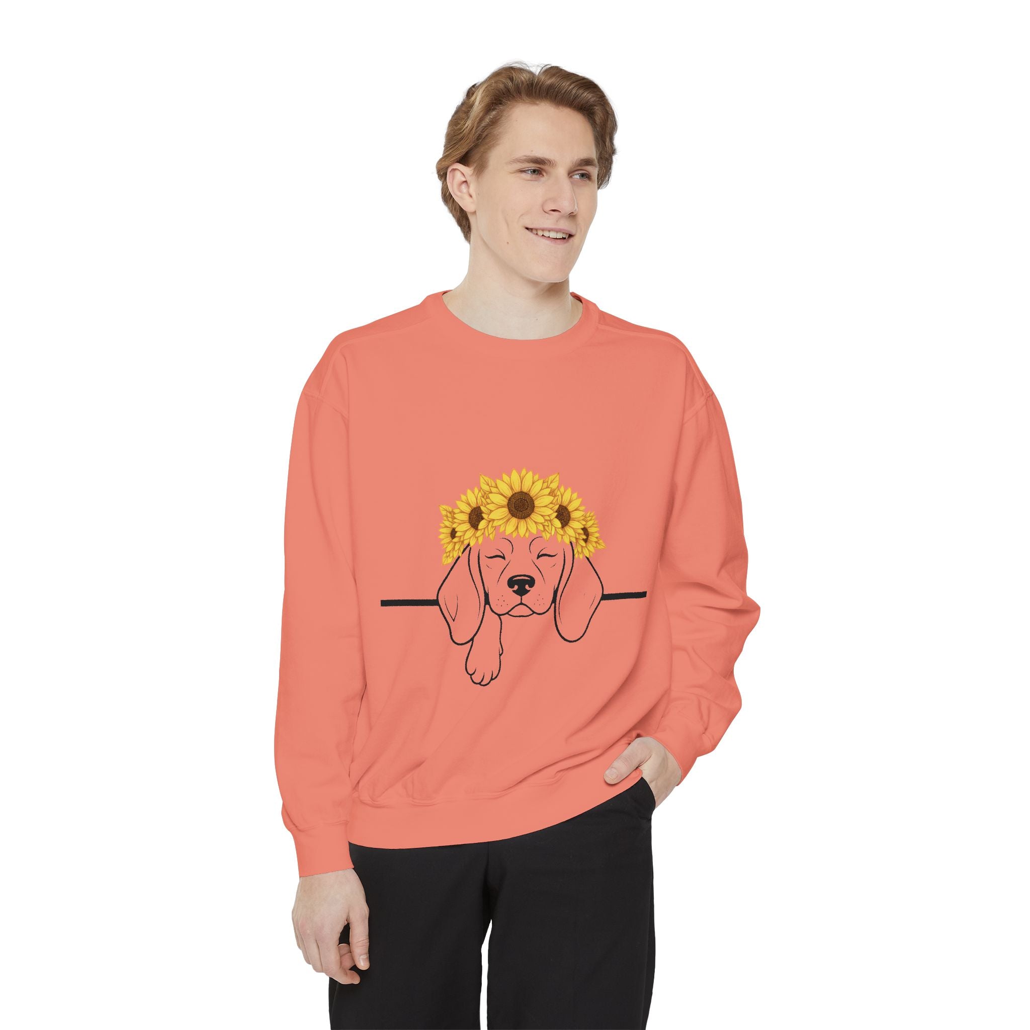 Sunflower Pup — Beagle Freedom & Hope Sweatshirt