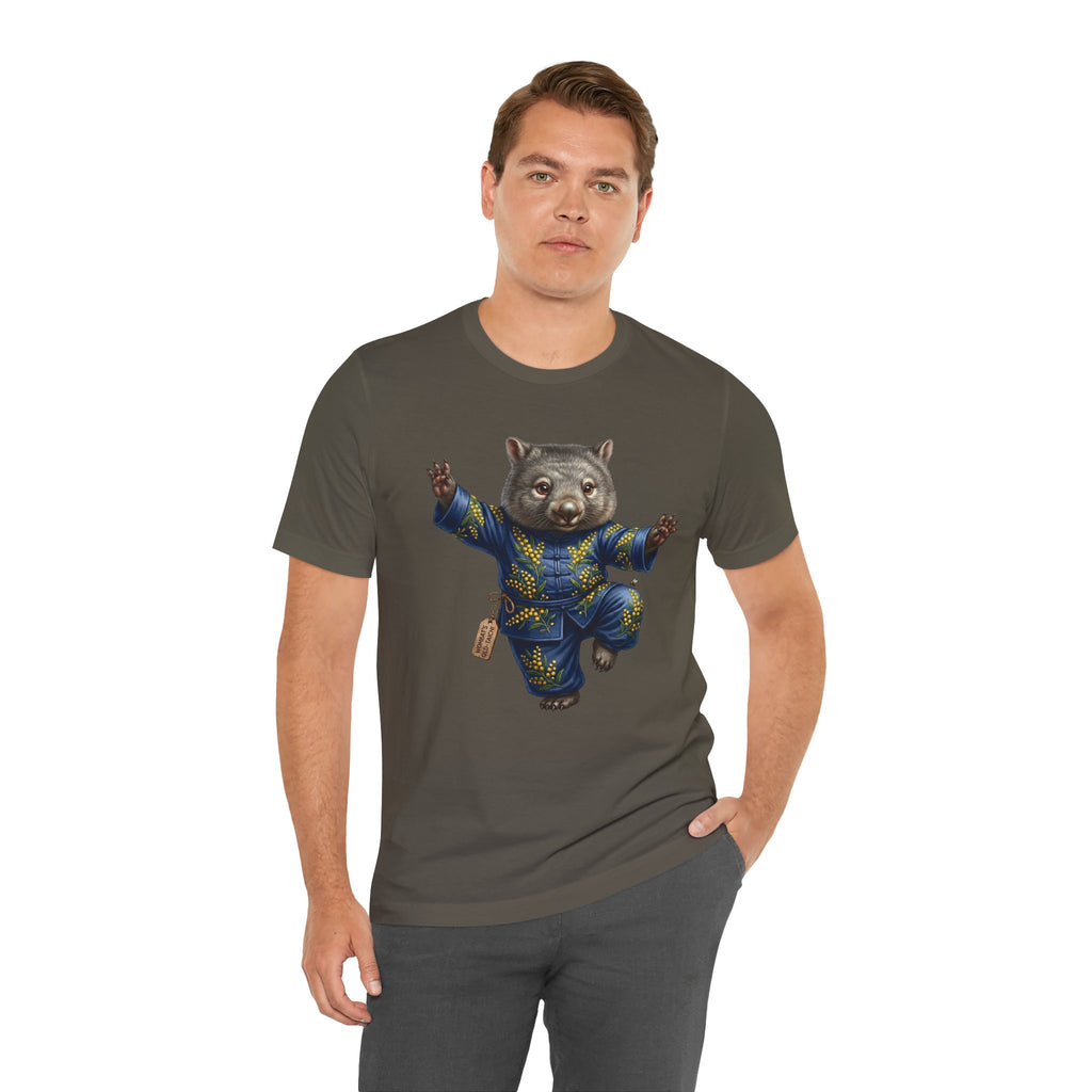 The Zen Wombat: Tai Chi Master T-Shirt