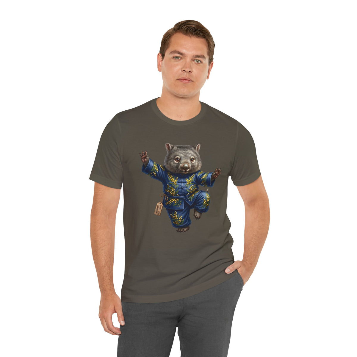 The Zen Wombat: Tai Chi Master T-Shirt