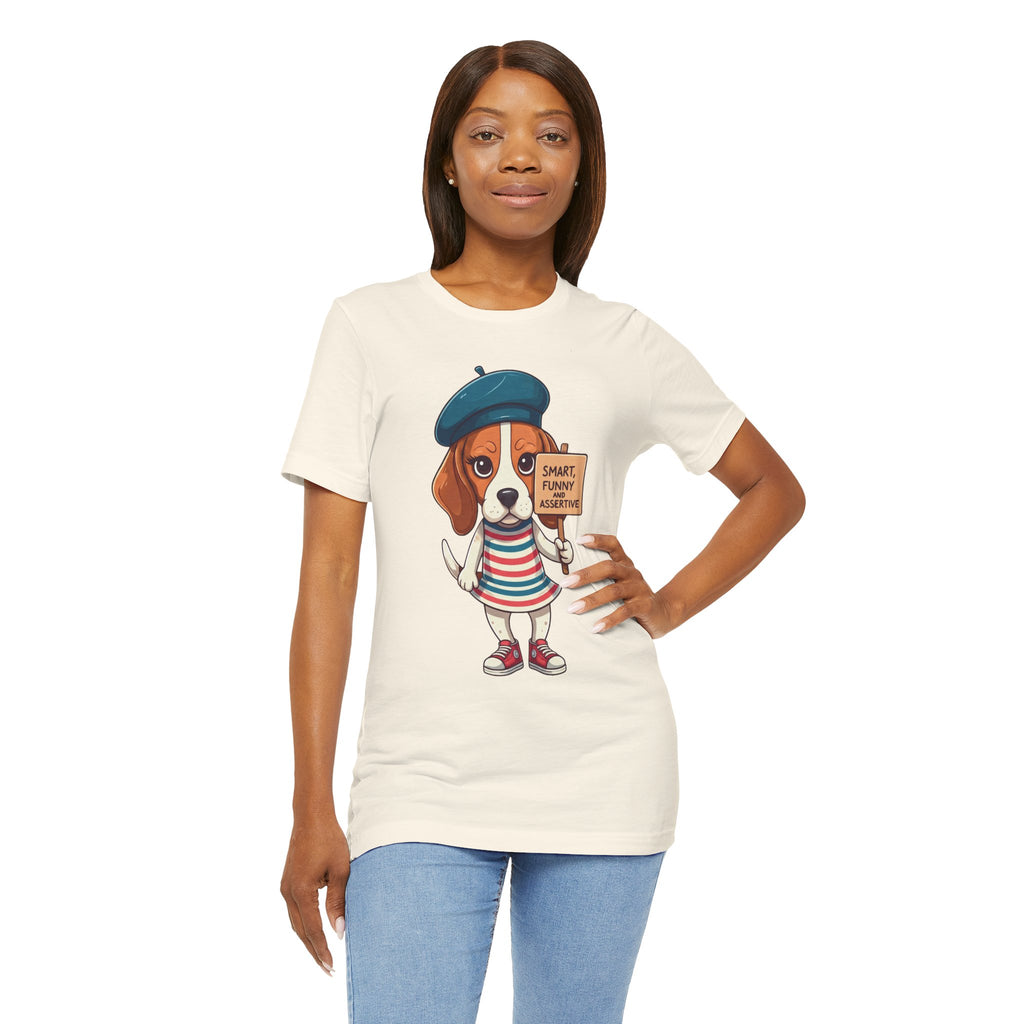 Too Loud, Too Smart, Too Bad – The Assertive Beagle Unisex T-Shirt