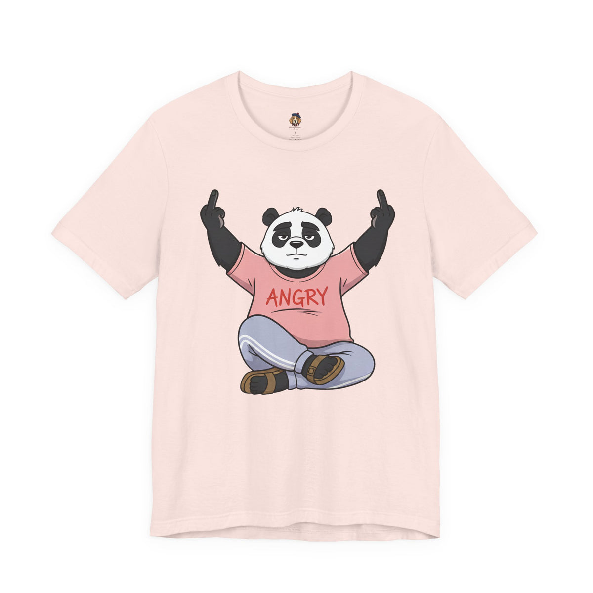 Angry Panda: Unapologetic Rage Graphic Tee