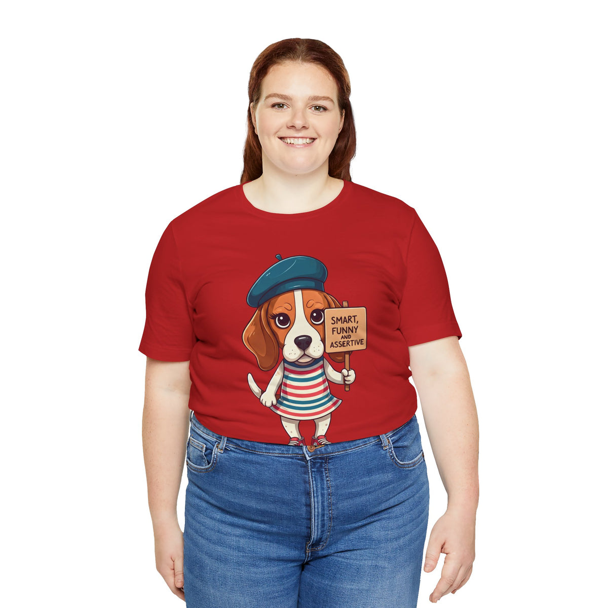 Too Loud, Too Smart, Too Bad – The Assertive Beagle Unisex T-Shirt
