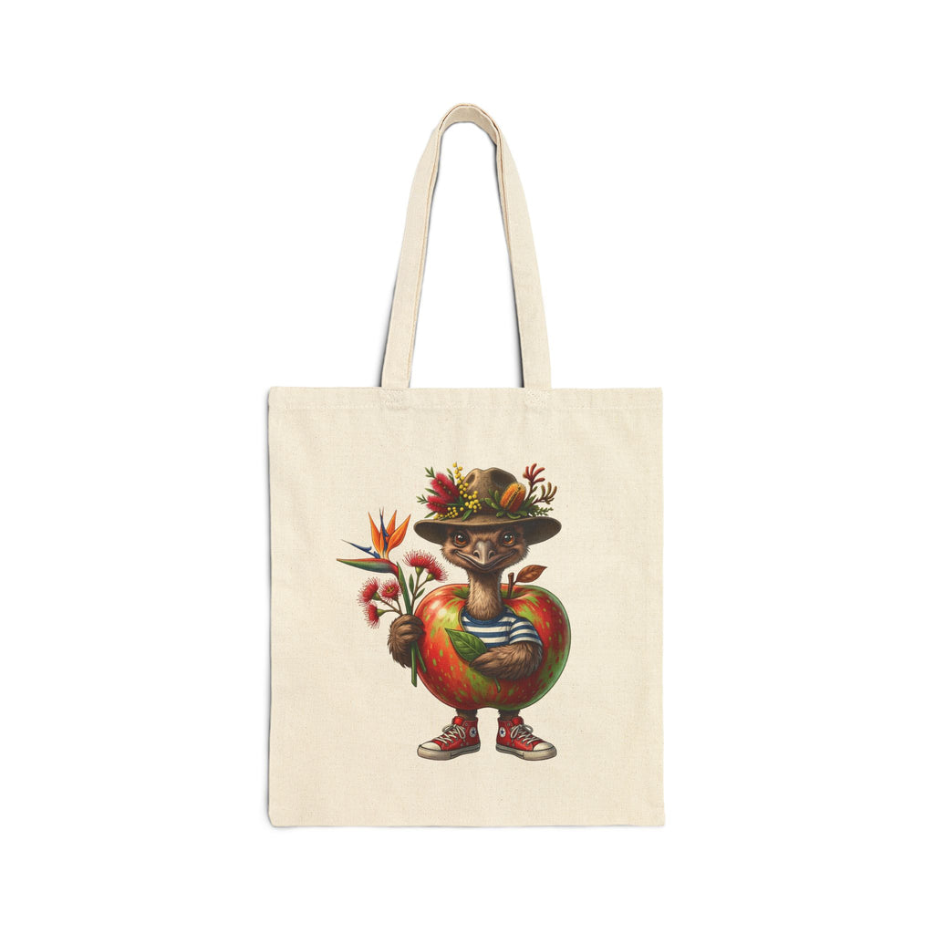 She’ll Be Apples - Heavy-Duty Aussie Emu Canvas Tote Bag