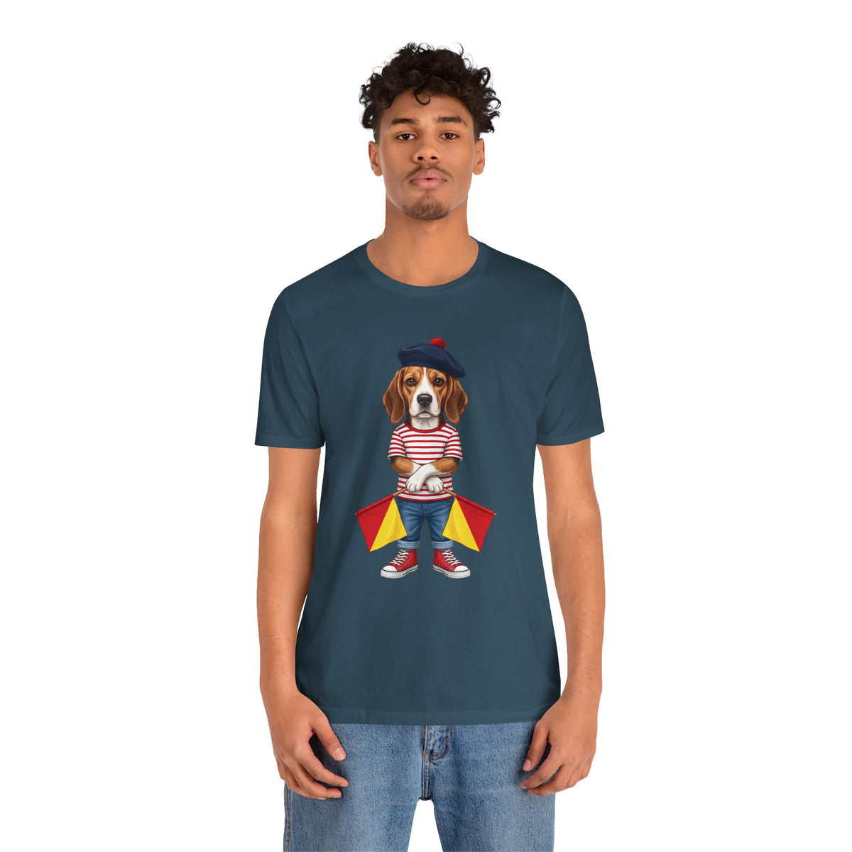 The "End of Message" Beagle Tee | Wild Follies: Dispatches from Australia