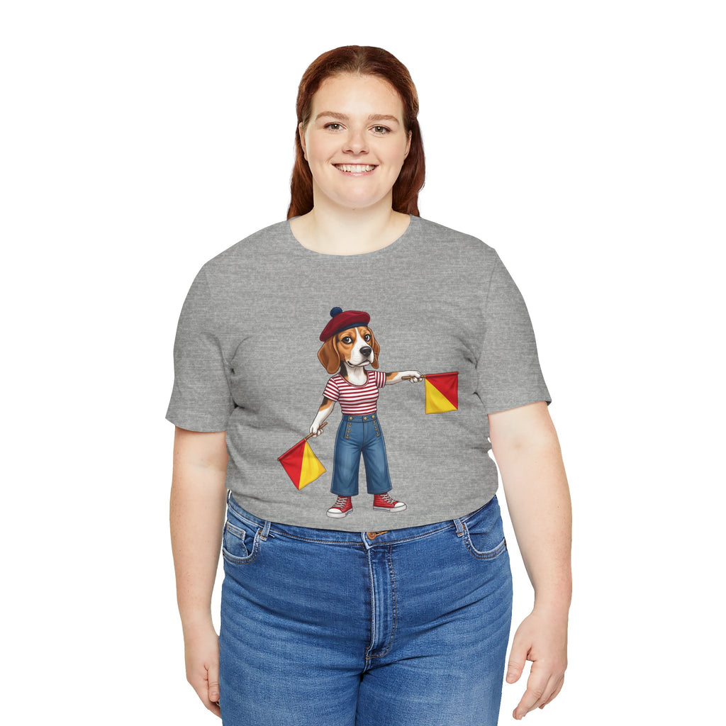 The Semaphore Beagle: Letter ‘M’ Graphic Tee | Wild Follies: Dispatches from Australia