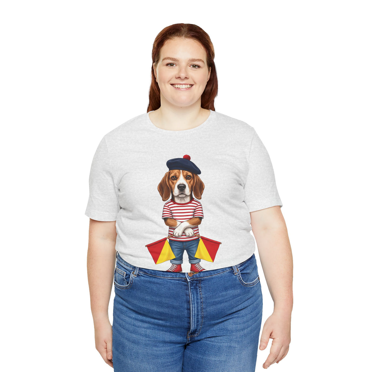 The "End of Message" Beagle Tee | Wild Follies: Dispatches from Australia