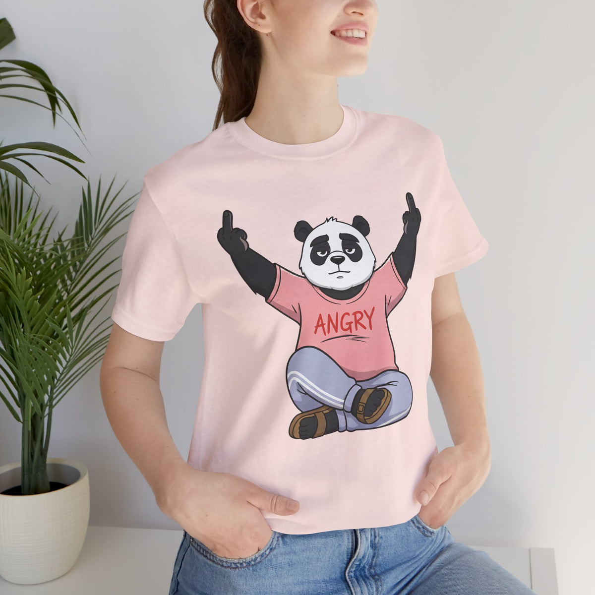Angry Panda: Unapologetic Rage Graphic Tee