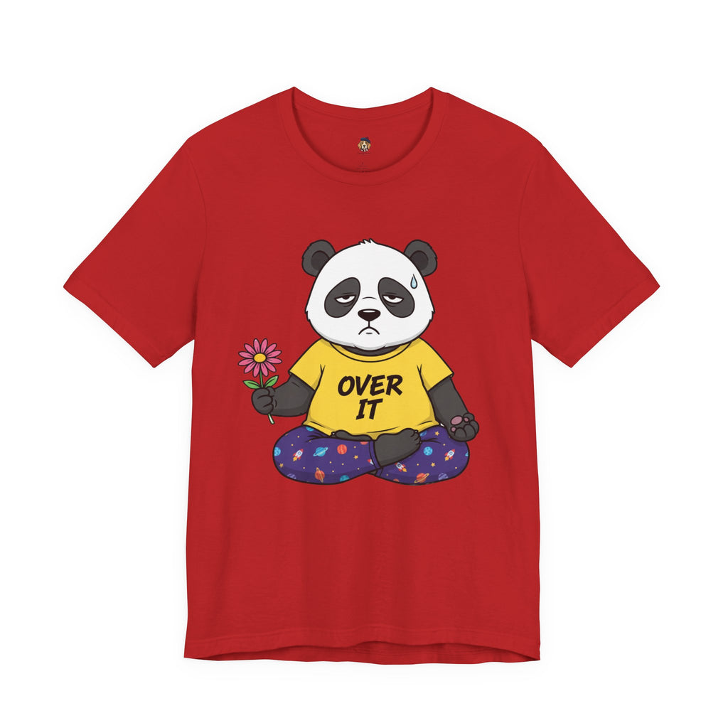 Over It Panda Tee — T‑Shirt for Women Who Need a Break