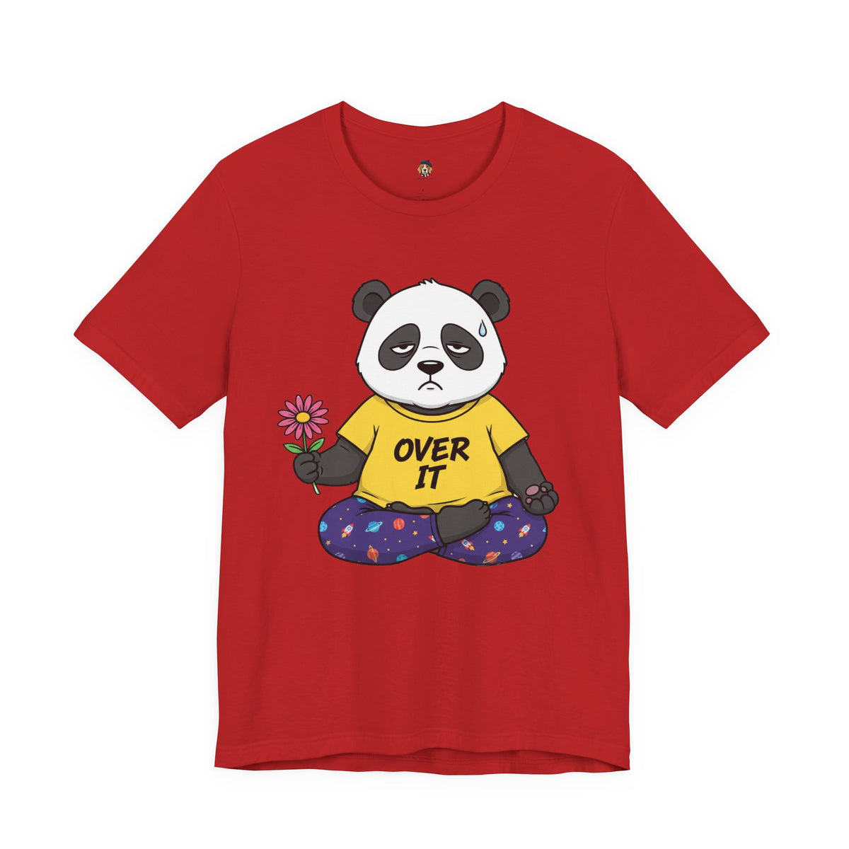 Over It Panda Tee — T‑Shirt for Women Who Need a Break
