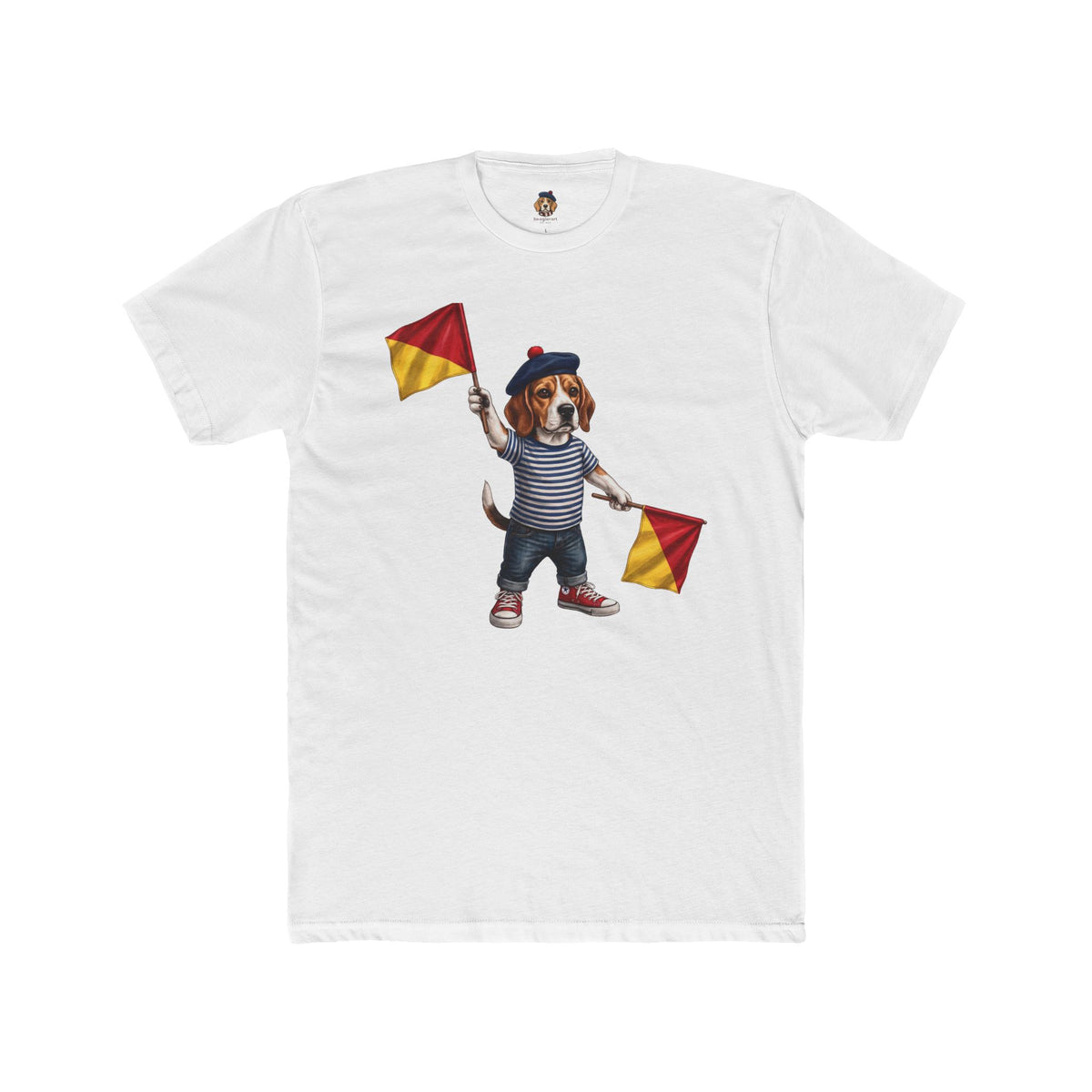 Semaphore Beagle 'Letter K' T-Shirt - Dispatches from Australia