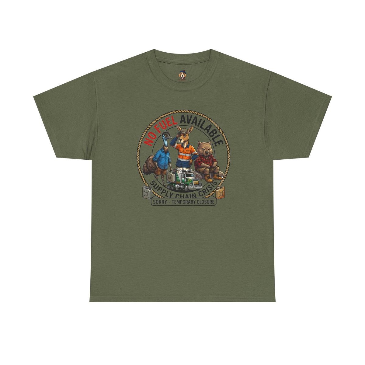 No Fuel Available — Supply Chain Crisis Tee