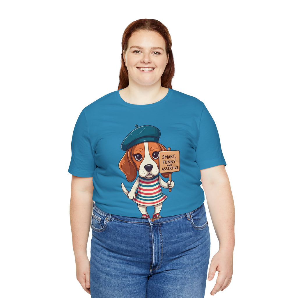 Too Loud, Too Smart, Too Bad – The Assertive Beagle Unisex T-Shirt