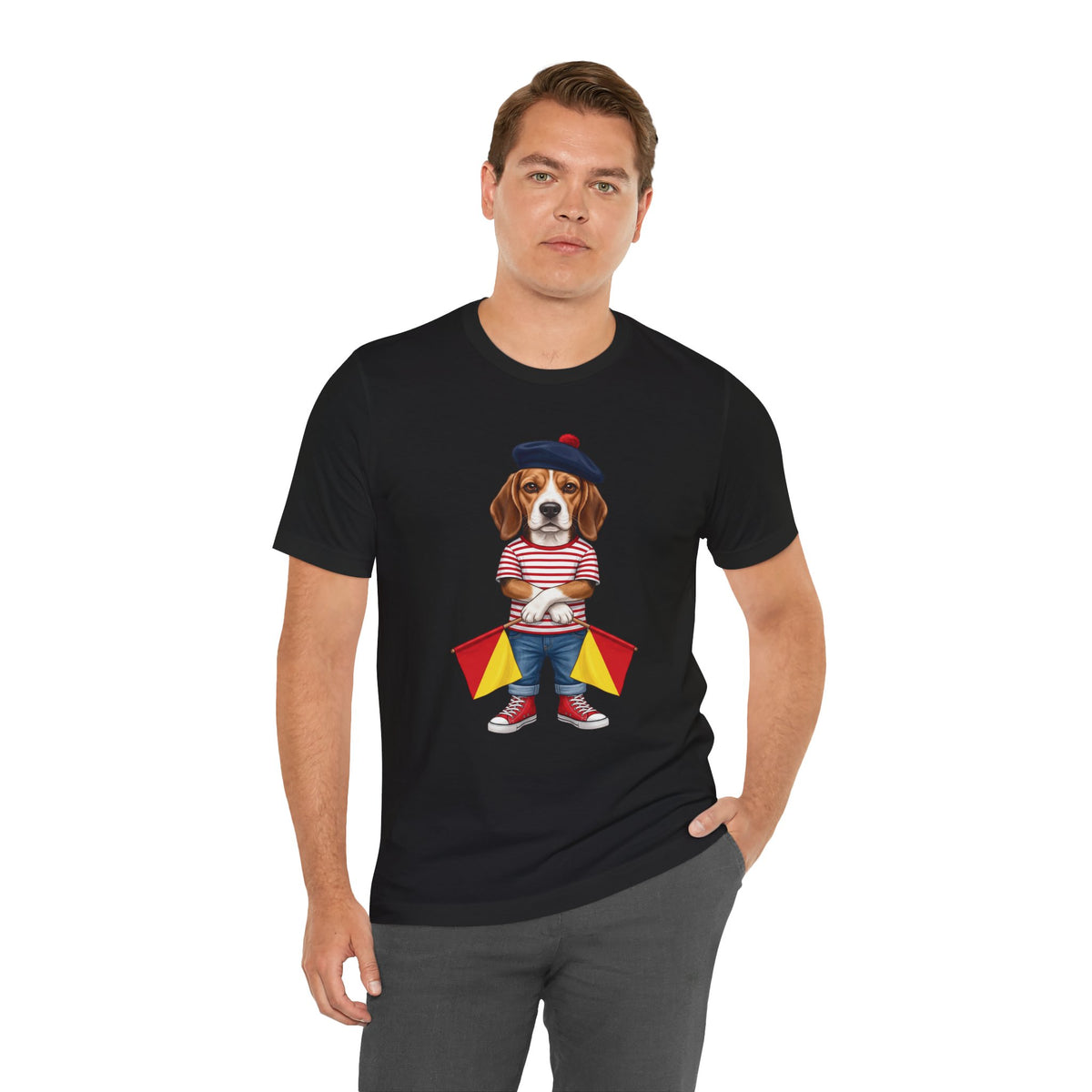The "End of Message" Beagle Tee | Wild Follies: Dispatches from Australia