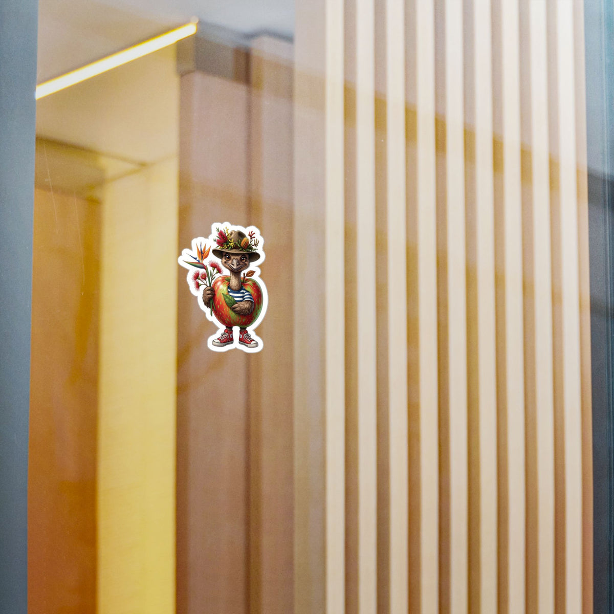 She’ll Be Apples - Aussie Emu Kiss-Cut Vinyl Sticker