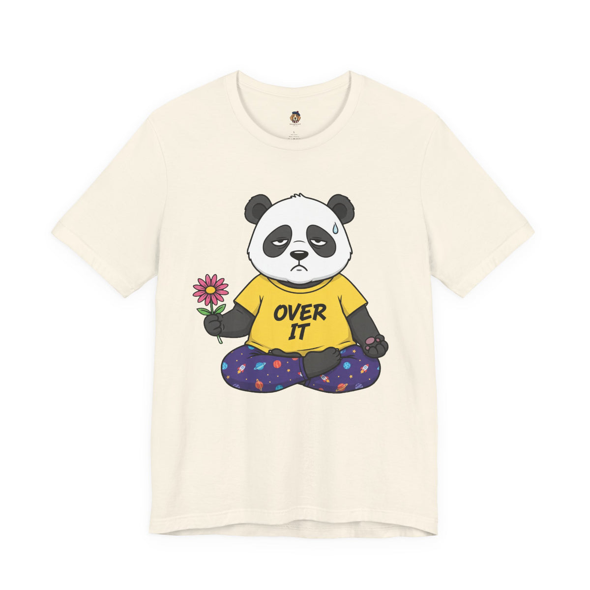 Over It Panda Tee — T‑Shirt for Women Who Need a Break
