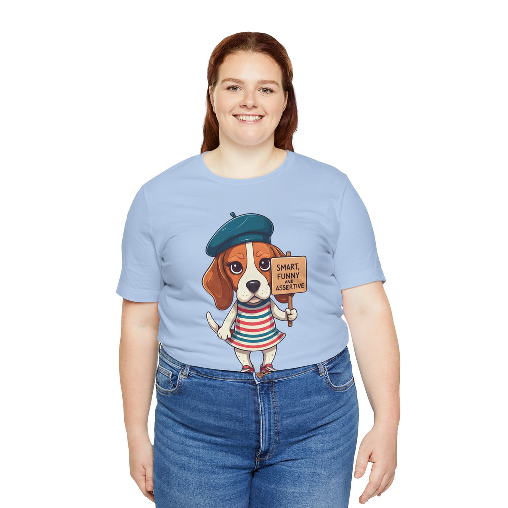 Too Loud, Too Smart, Too Bad – The Assertive Beagle Unisex T-Shirt