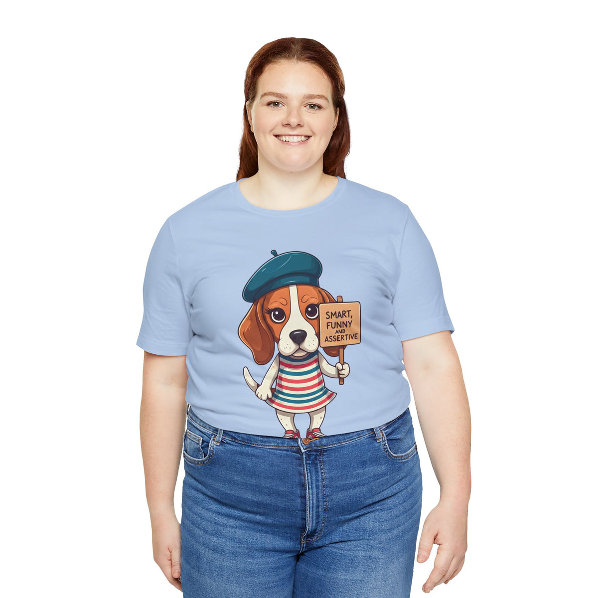 Too Loud, Too Smart, Too Bad – The Assertive Beagle Unisex T-Shirt
