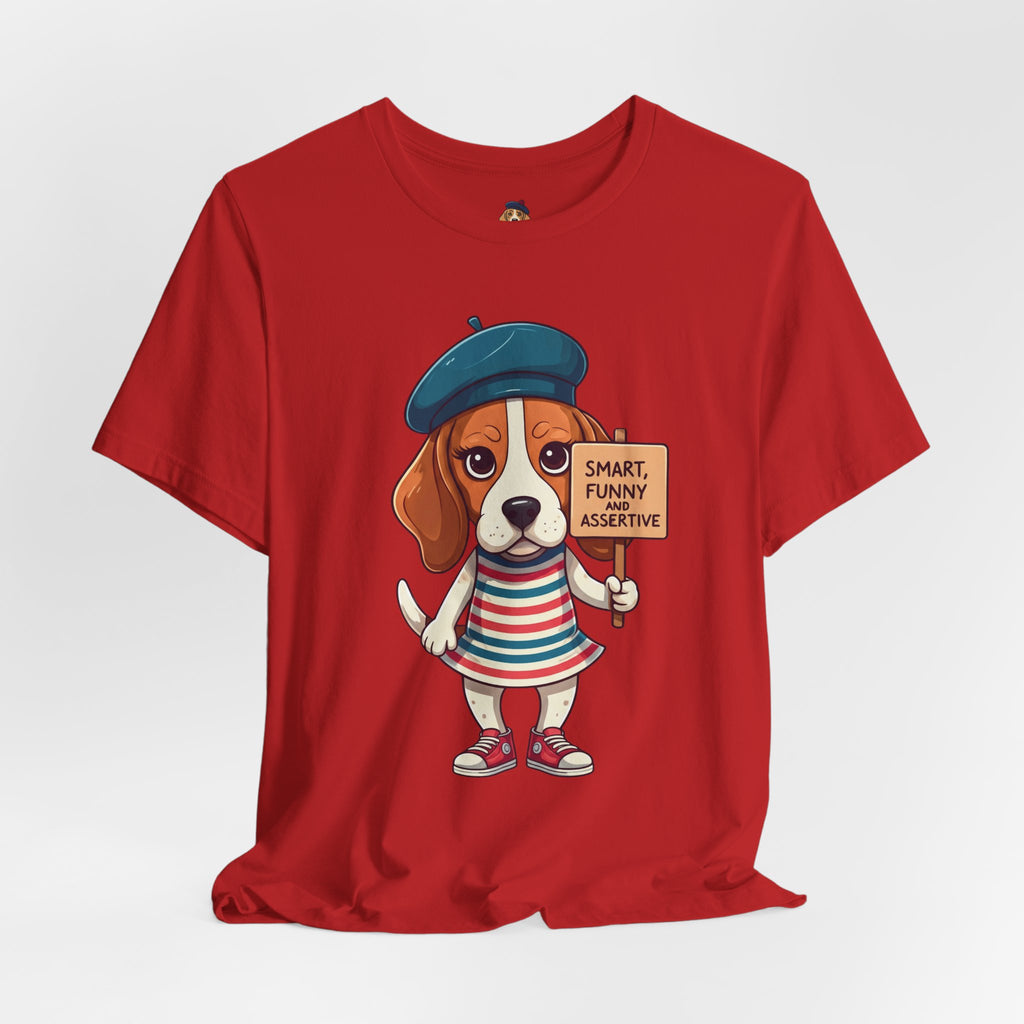Too Loud, Too Smart, Too Bad – The Assertive Beagle Unisex T-Shirt