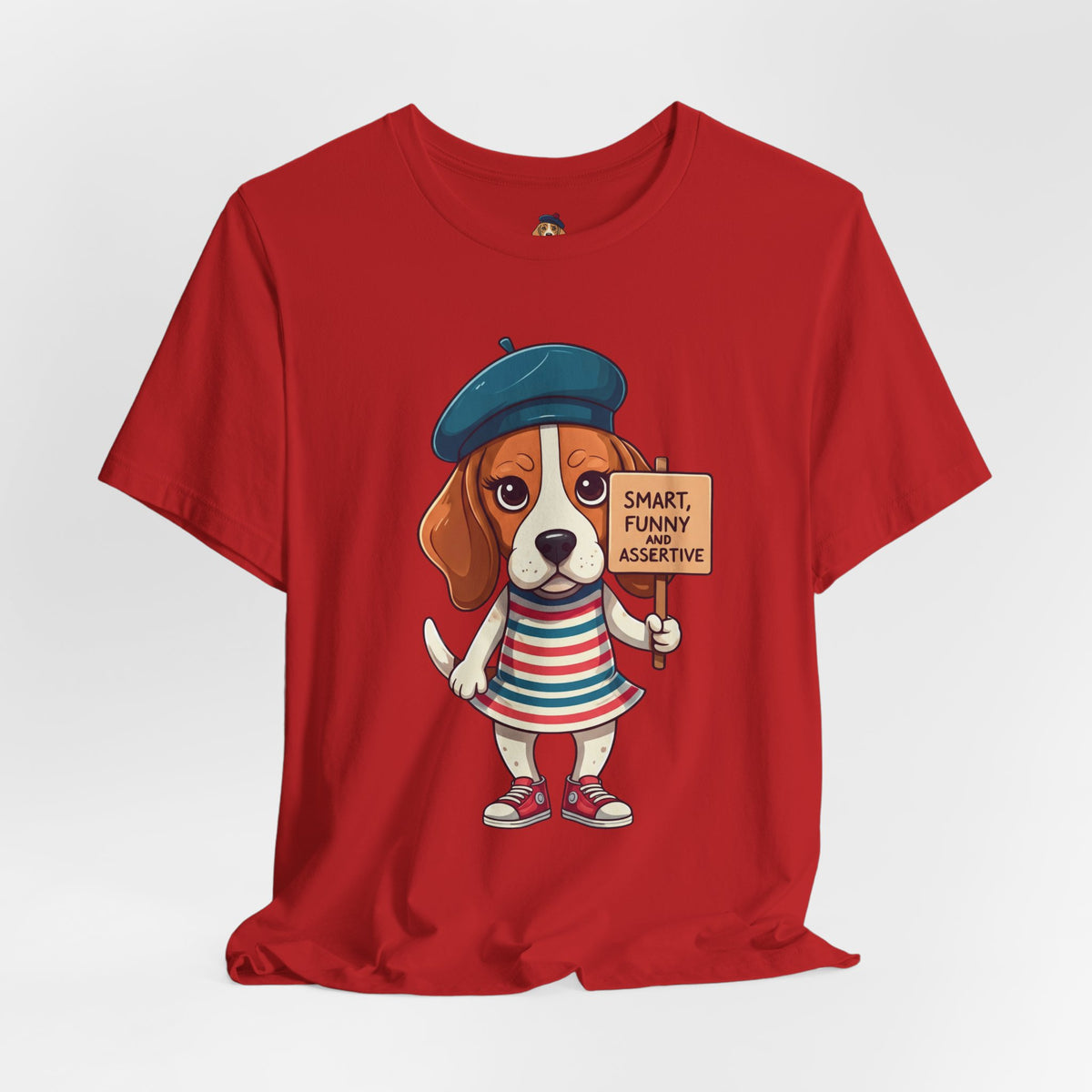 Too Loud, Too Smart, Too Bad – The Assertive Beagle Unisex T-Shirt
