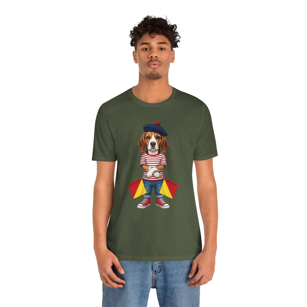 The "End of Message" Beagle Tee | Wild Follies: Dispatches from Australia