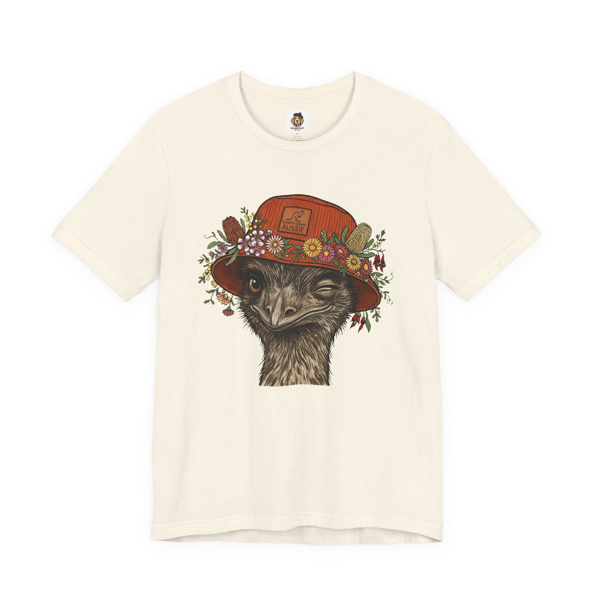 "Bloomin' Gorgeous" Australian Emu Tee