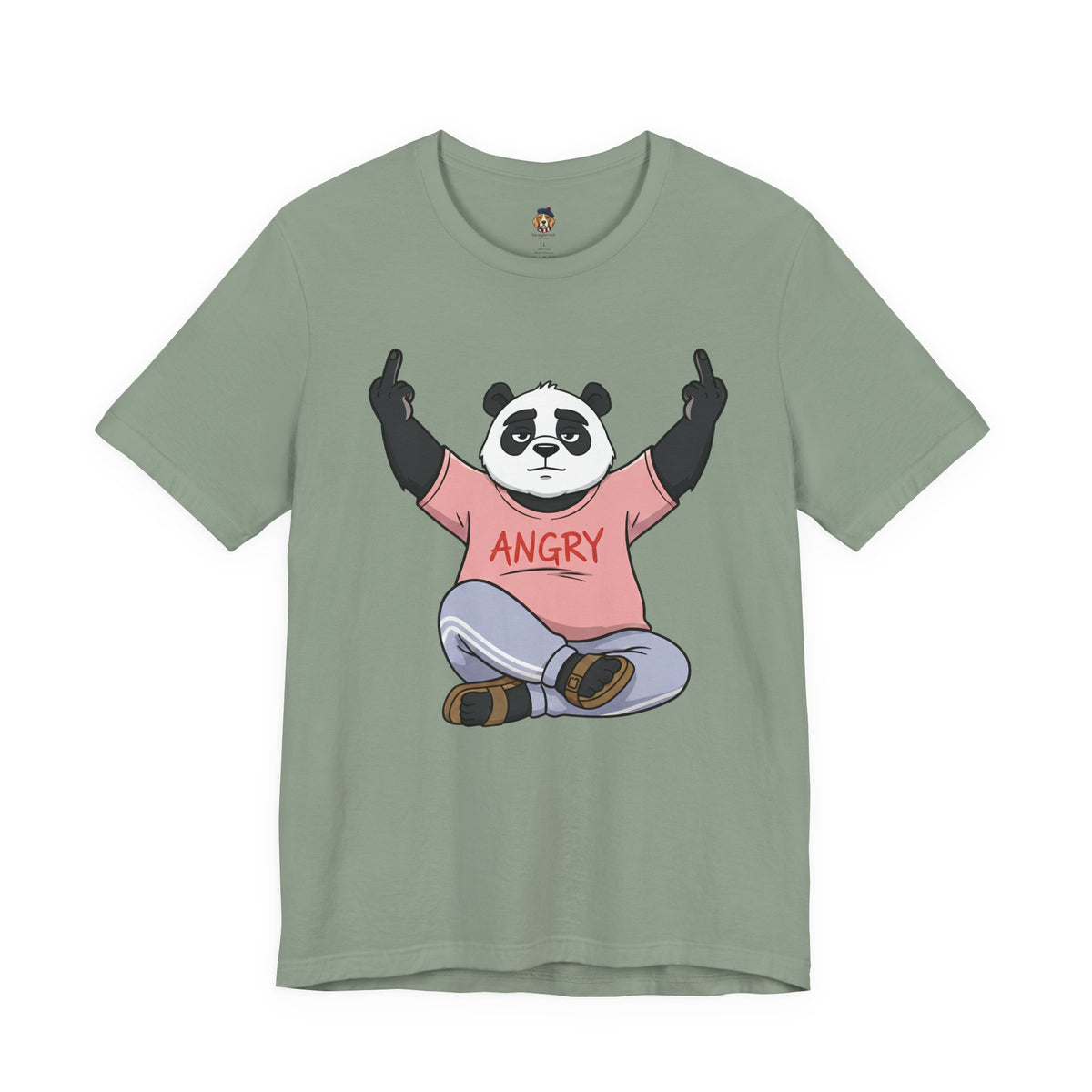 Angry Panda: Unapologetic Rage Graphic Tee