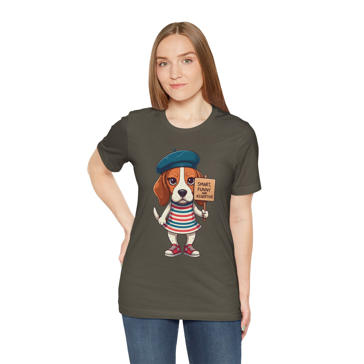 Too Loud, Too Smart, Too Bad – The Assertive Beagle Unisex T-Shirt