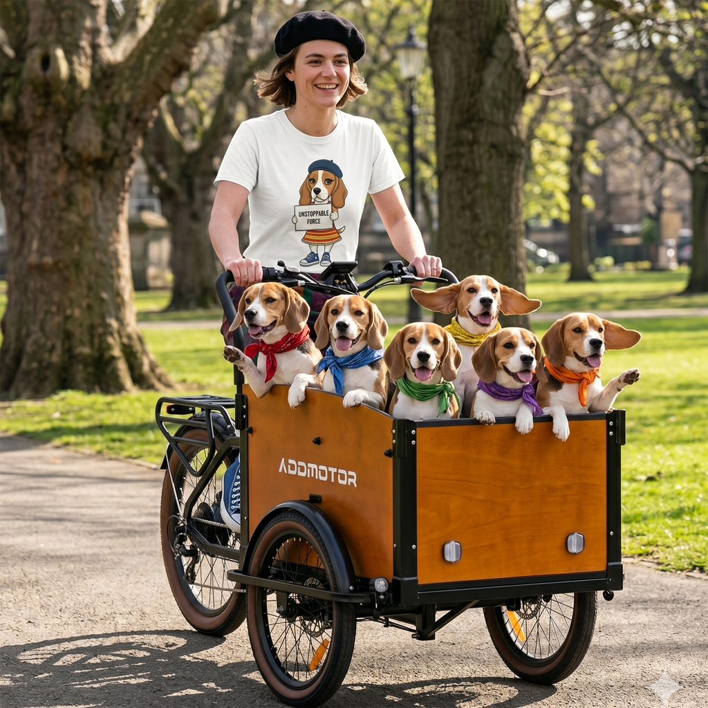 Unstoppable Force — Beagle Freedom Movement Tee