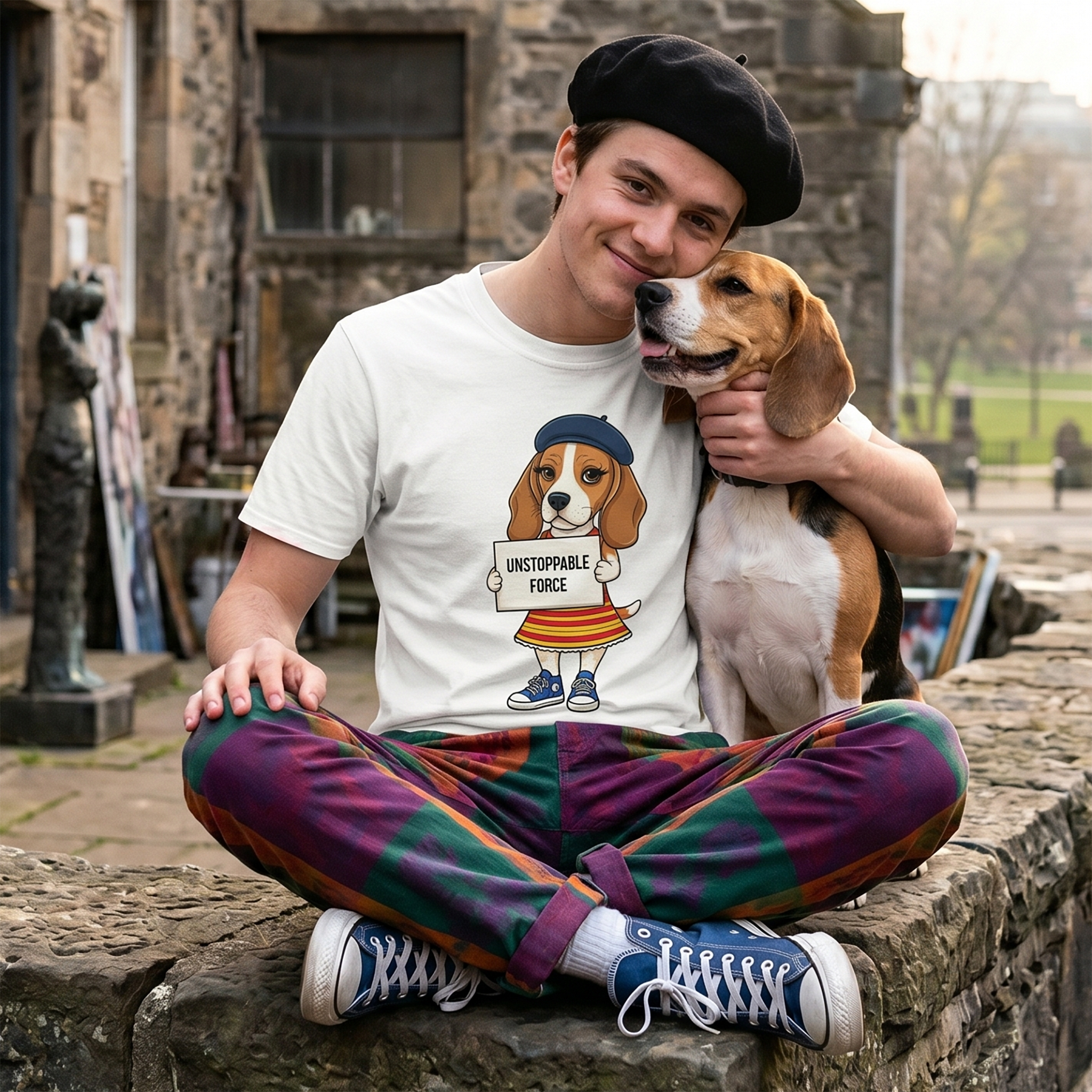 Unstoppable Force — Beagle Freedom Movement Tee