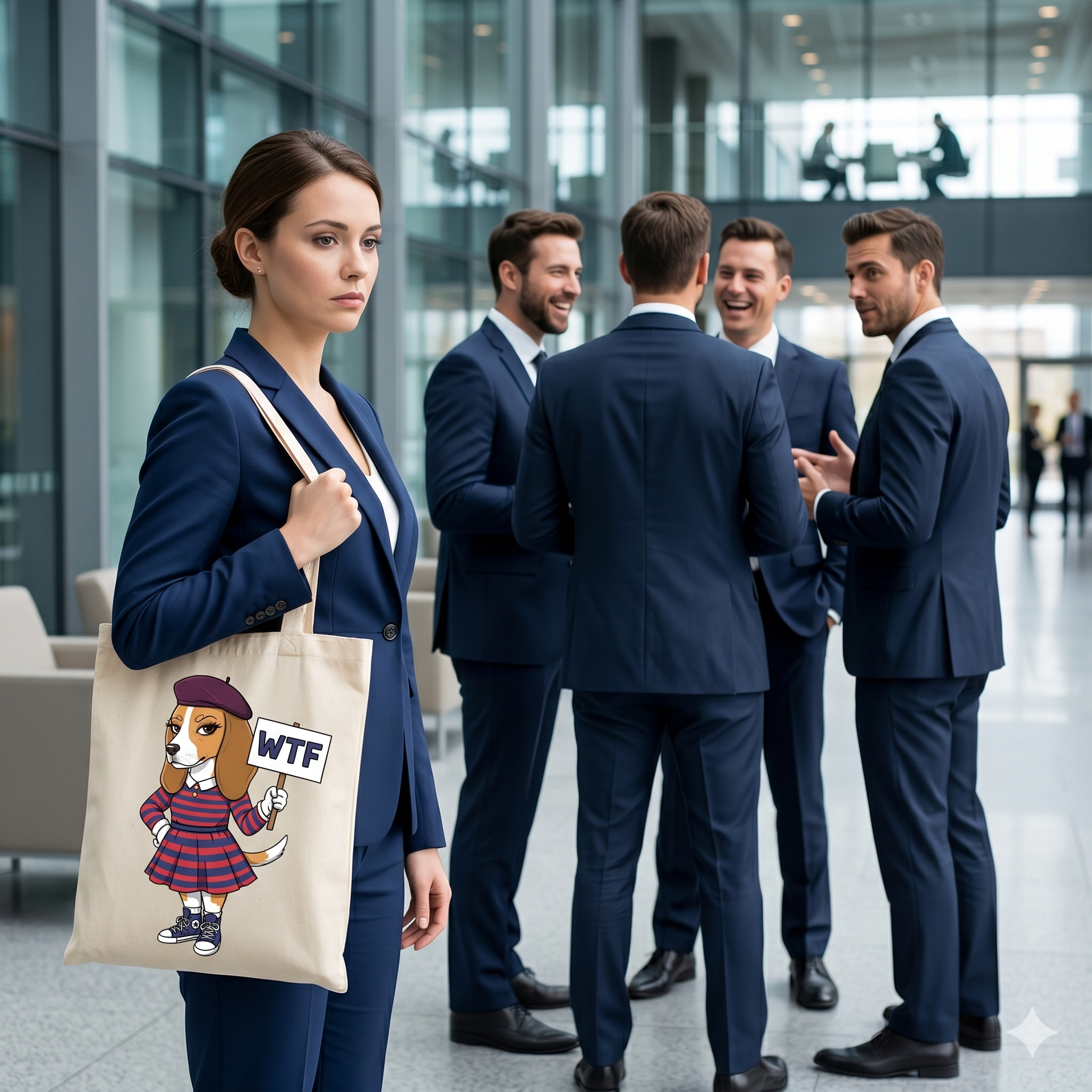 WTF - Cotton Tote Bag for Every Woman