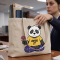 Over It Tote Bag