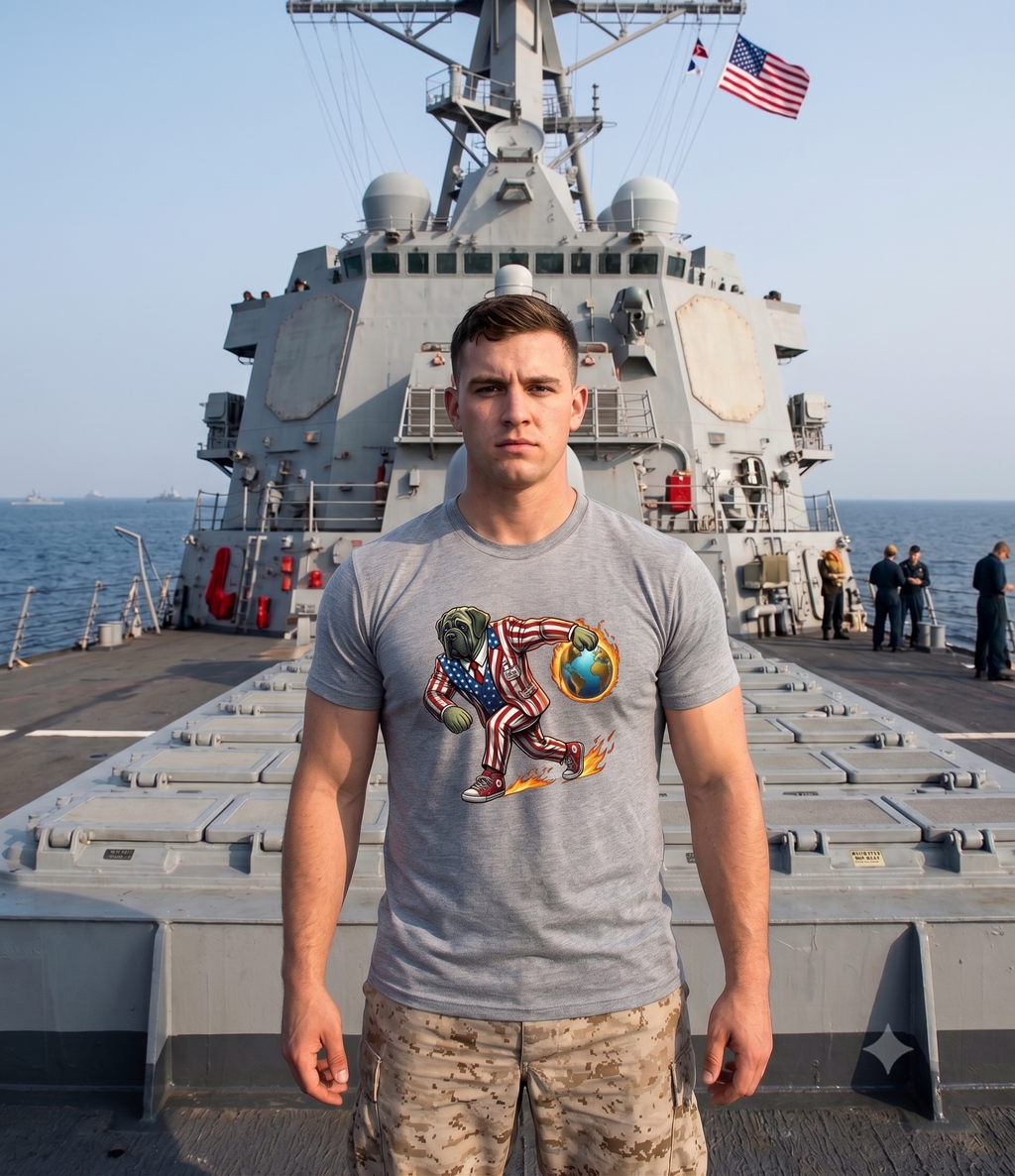 World's Not a Bowling Ball — Uncle Sam's Game Tee