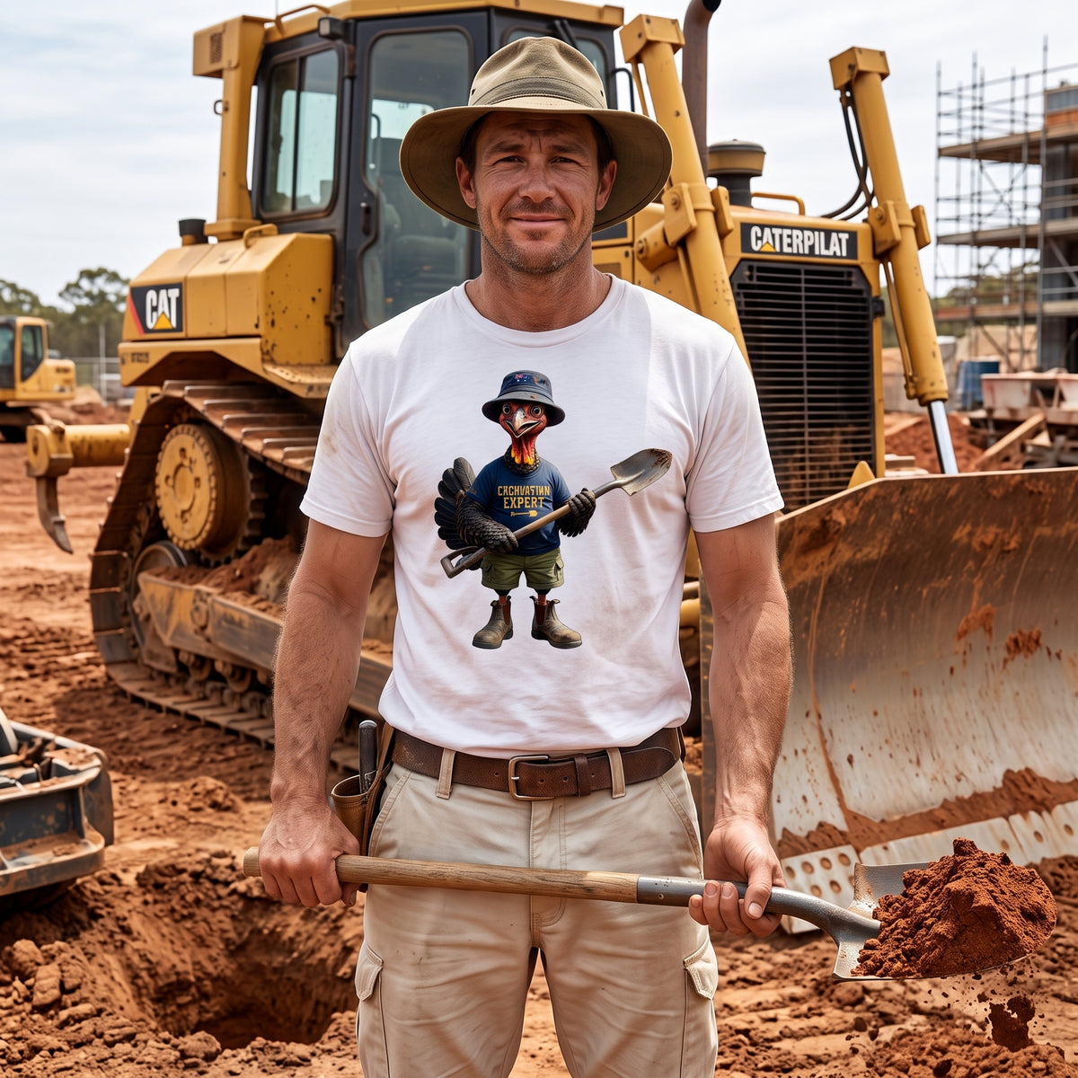 The Excavation Expert - Australian Bush Turkey Graphic Tee