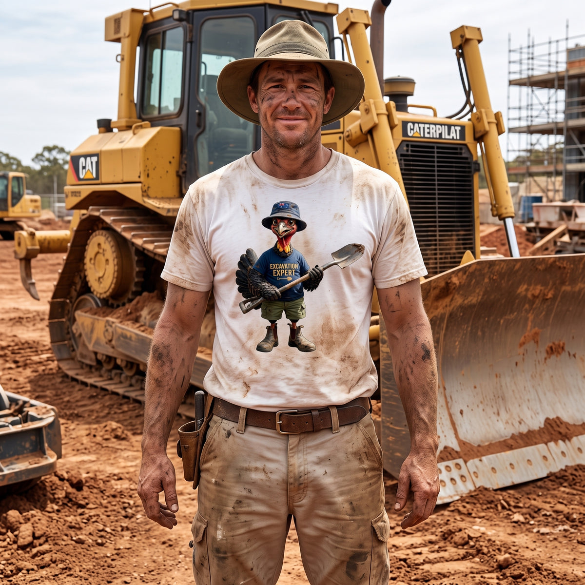 The Excavation Expert - Australian Bush Turkey Graphic Tee