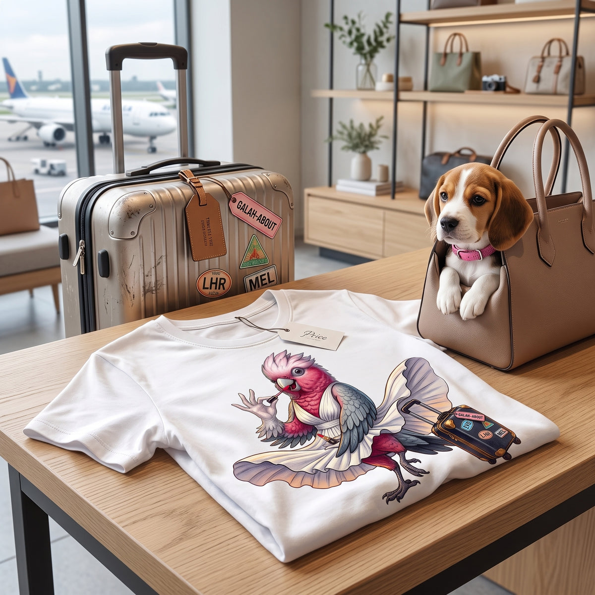 Carrying On: The Glamour Galah Tee
