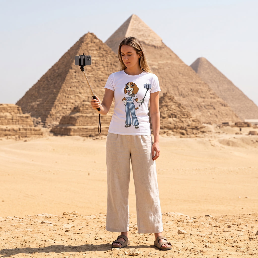 The "Living in the Moment" Tee