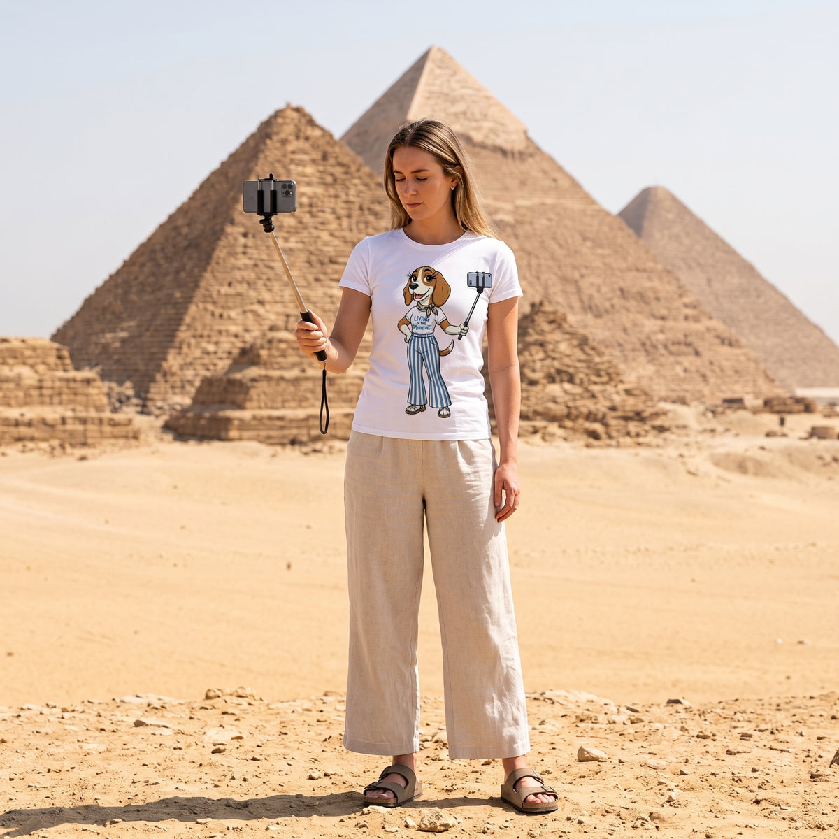 The "Living in the Moment" Tee