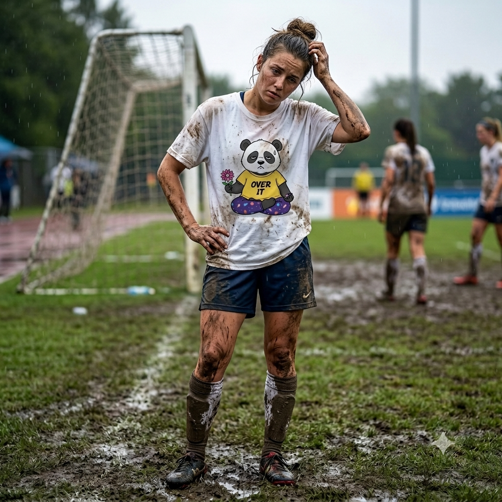 Over It Panda Tee — T‑Shirt for Women Who Need a Break