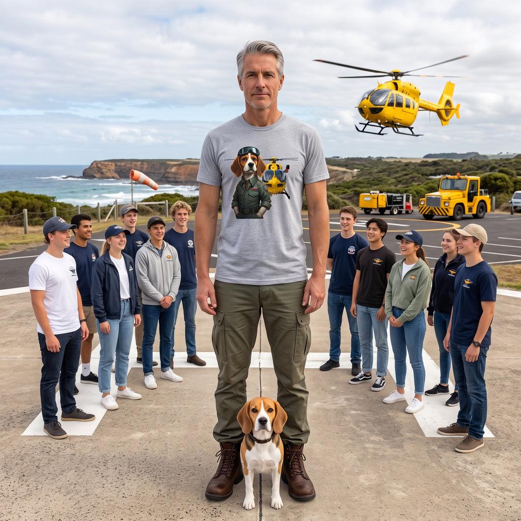 The Aviator Hound Organic Tee
