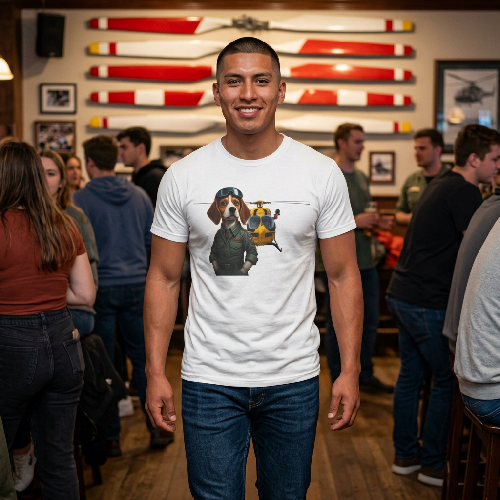 The Aviator Hound Organic Tee