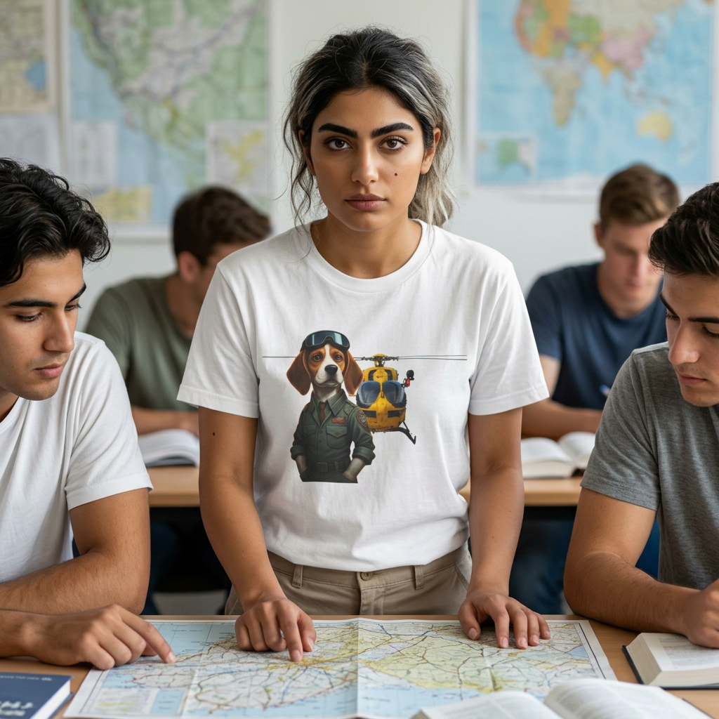 The Aviator Hound Organic Tee