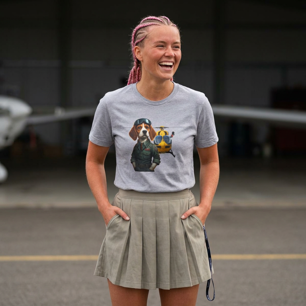 The Aviator Hound Organic Tee