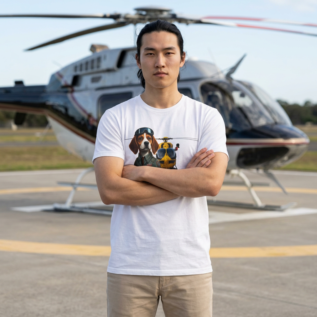 The Aviator Hound Organic Tee