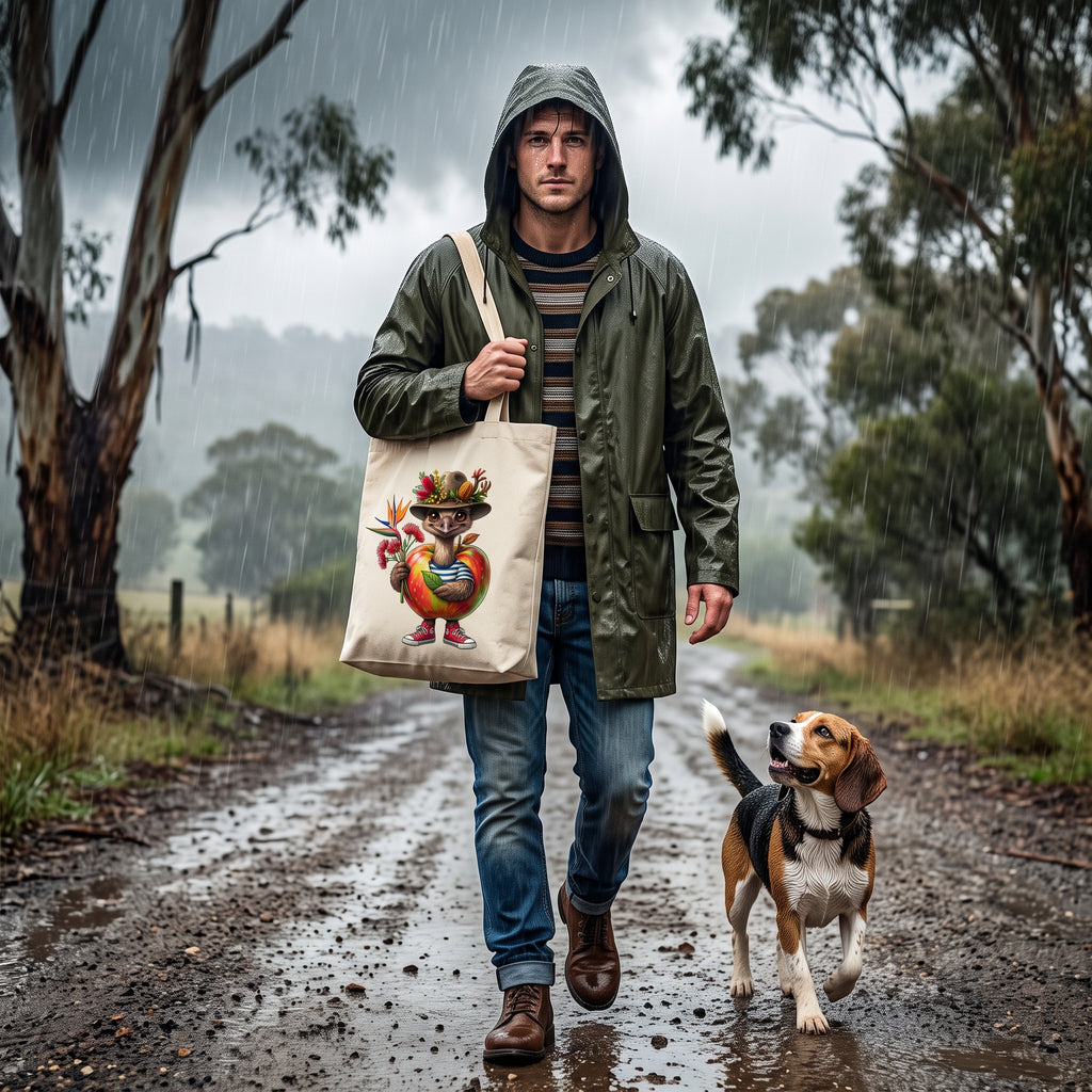 She’ll Be Apples - Heavy-Duty Aussie Emu Canvas Tote Bag