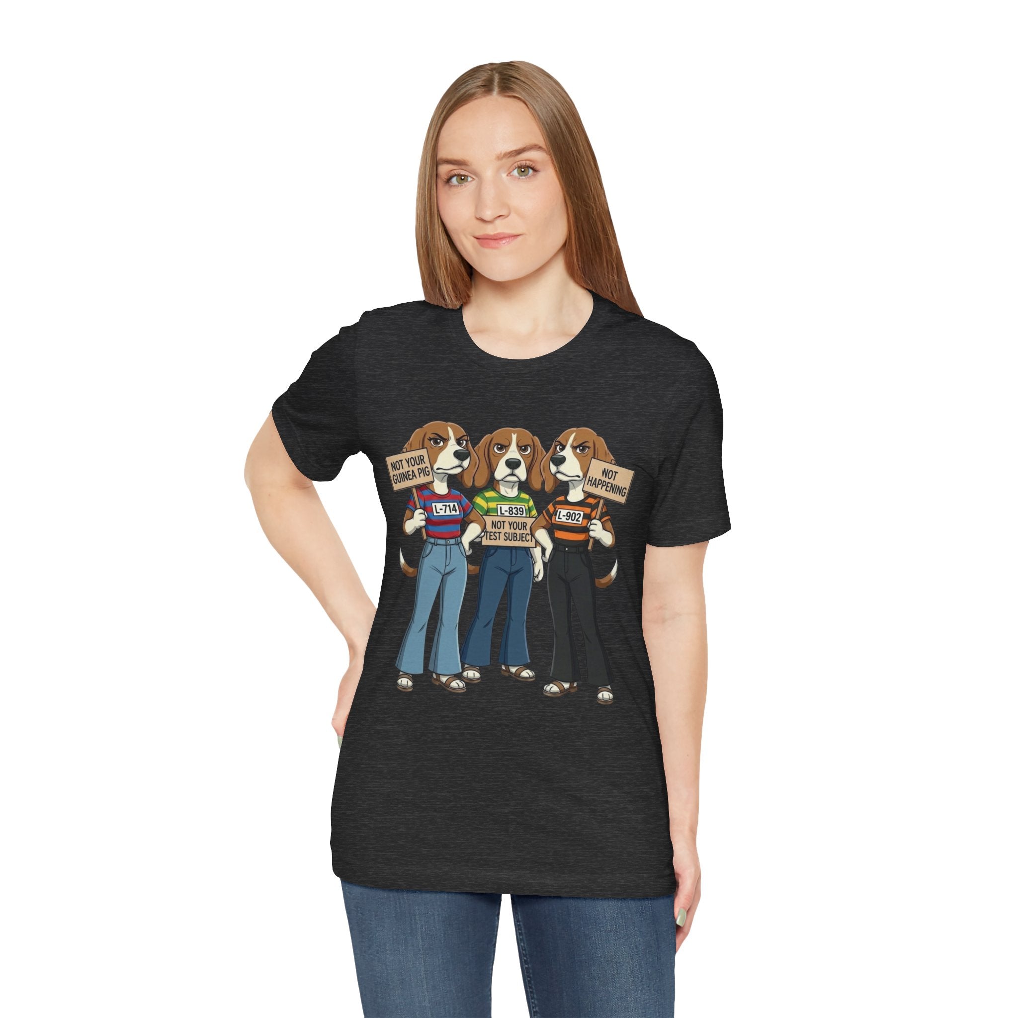 Not Your Test Subject — Beagle Freedom Protest Tee
