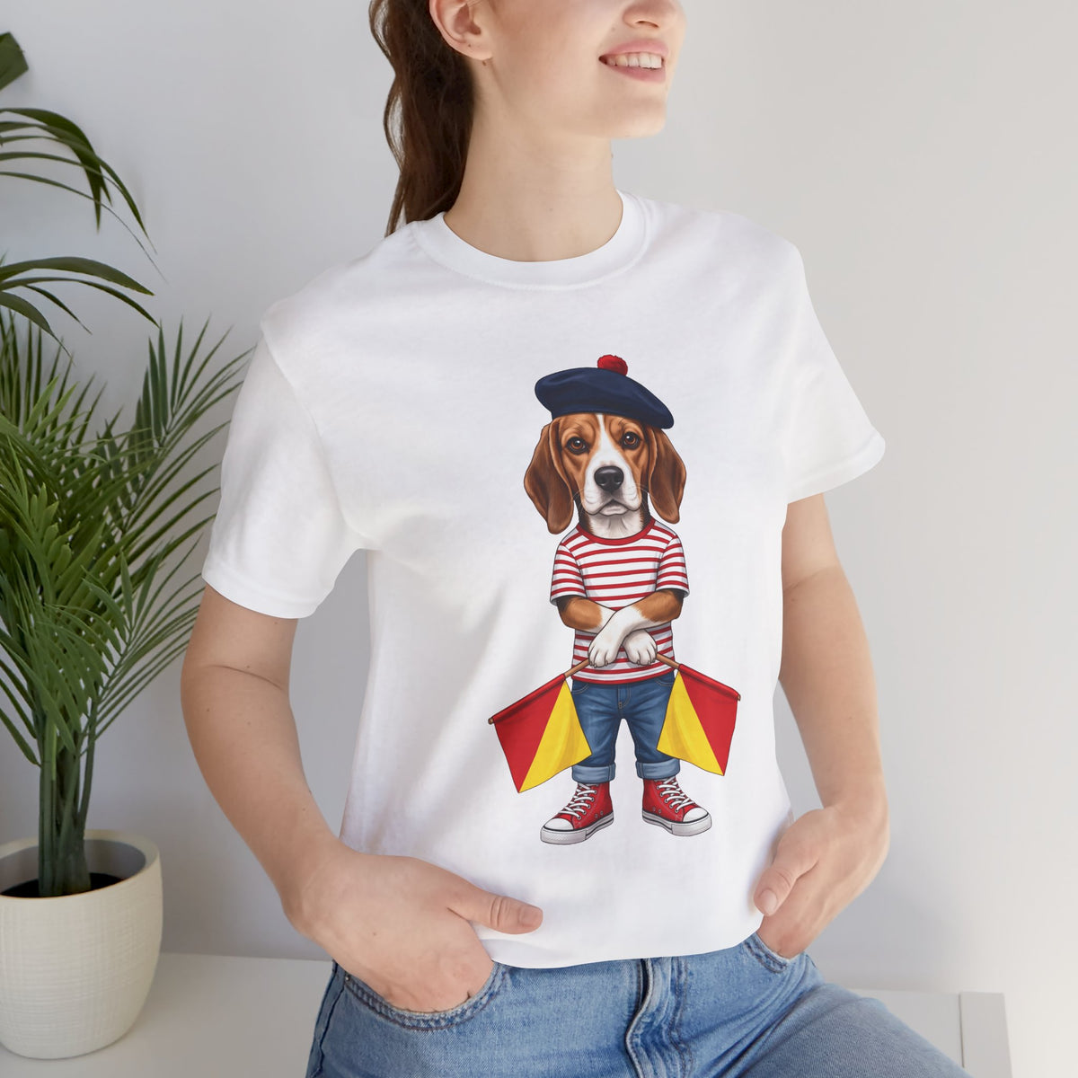 The "End of Message" Beagle Tee | Wild Follies: Dispatches from Australia