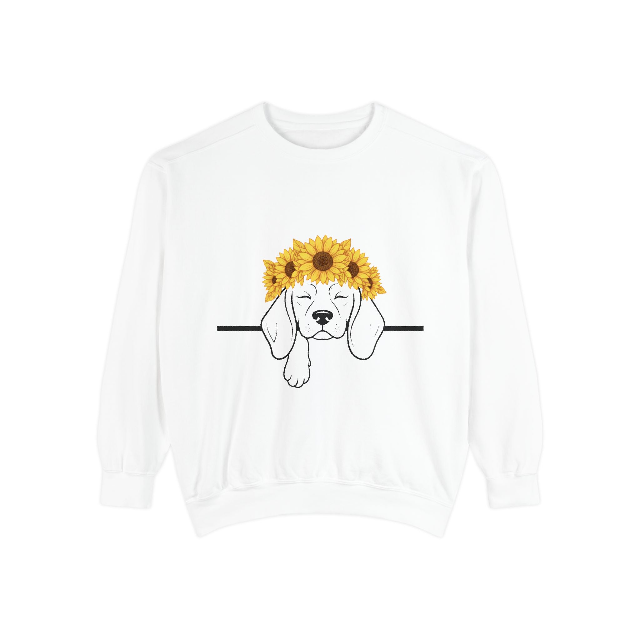 Sunflower Pup — Beagle Freedom & Hope Sweatshirt